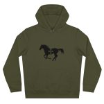 Sudadera con capucha King - Caqui - Cavall de Sant Joan Sudadera con capucha King - Caqui - Cavall de Sant Joan
