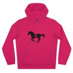 Sudadera con capucha King - Magenta - Cavall de Sant Joan Sudadera con capucha King - Magenta - Cavall de Sant Joan