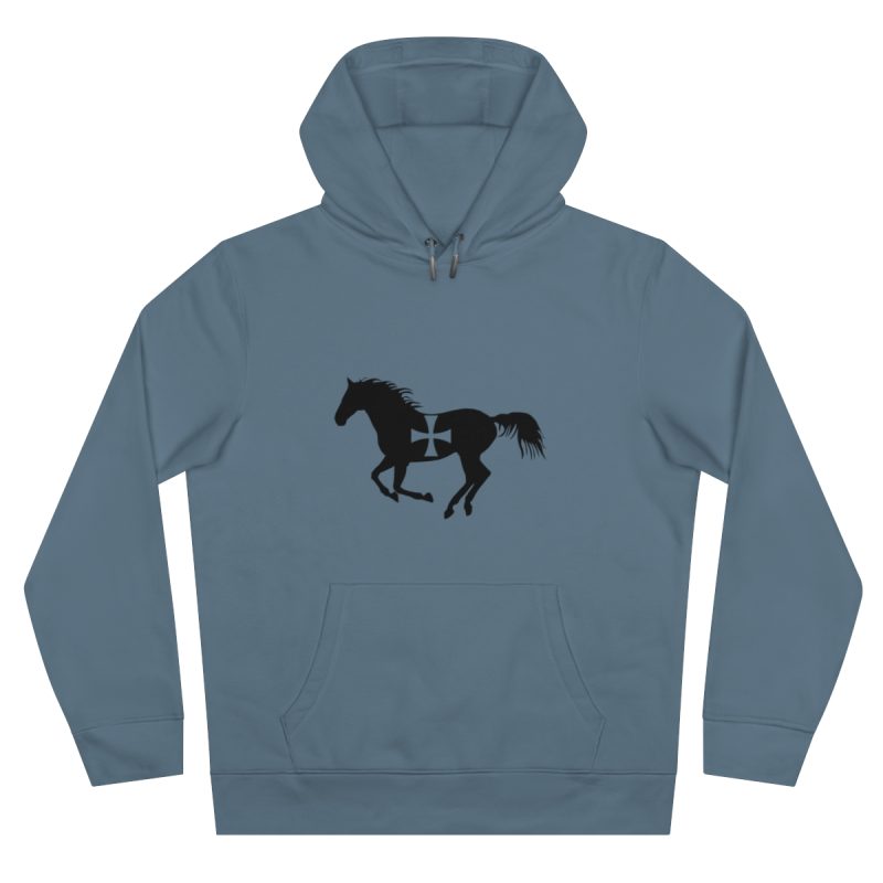 Sudadera con capucha King - Azul nordico - Cavall de Sant Joan