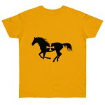 Camiseta punto liso - Albaricoque - Cavall de Sant Joan Camiseta punto liso - Albaricoque - Cavall de Sant Joan