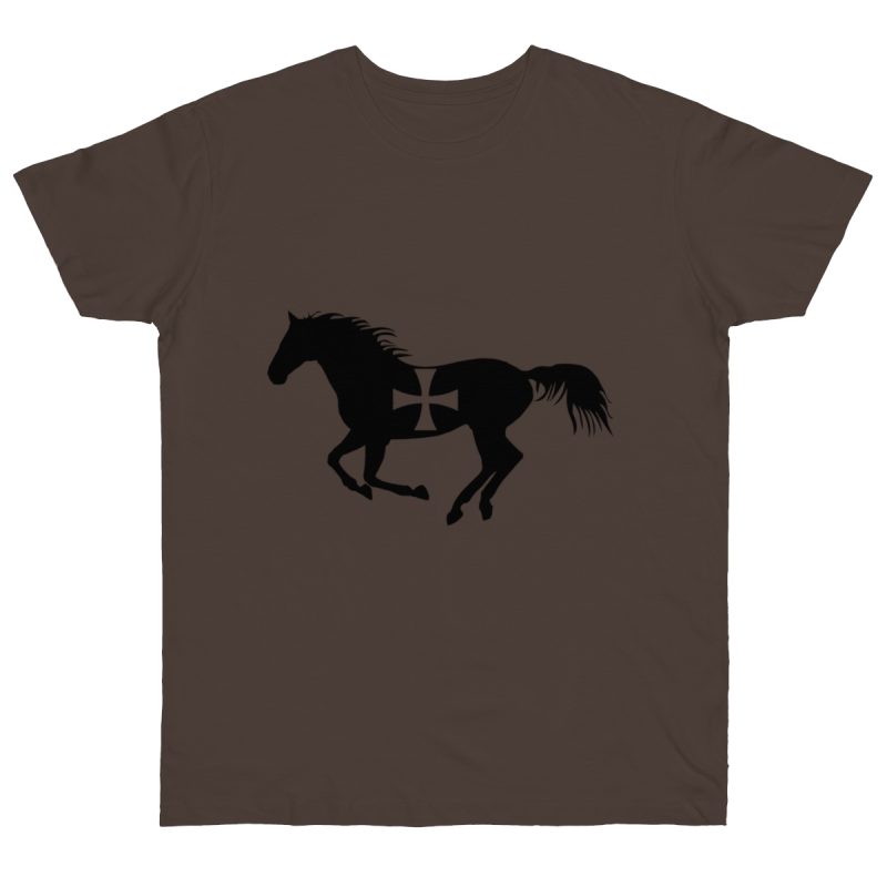 Camiseta punto liso - Marron oso - Cavall de Sant Joan
