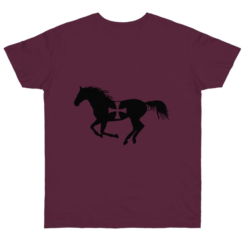 Camiseta punto liso - Burdeos - Cavall de Sant Joan