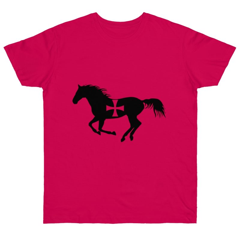 Camiseta punto liso - Fucsia - Cavall de Sant Joan
