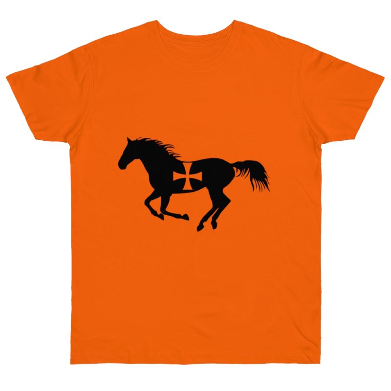 Camiseta punto liso - Naranja - Cavall de Sant Joan