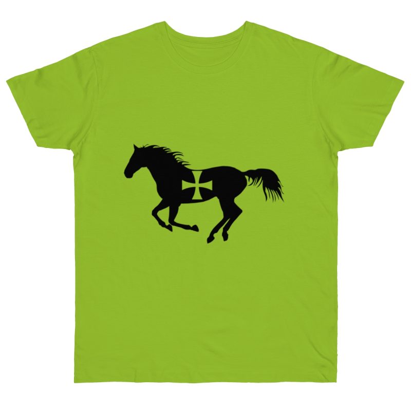 Camiseta punto liso - Verde orquidea - Cavall de Sant Joan