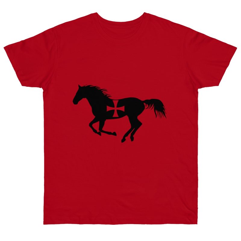 Camiseta punto liso - Rojo - Cavall de Sant Joan
