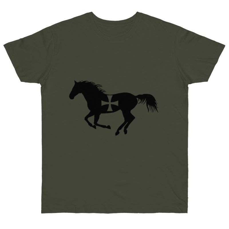 Camiseta punto liso - Caqui urbano - Cavall de Sant Joan