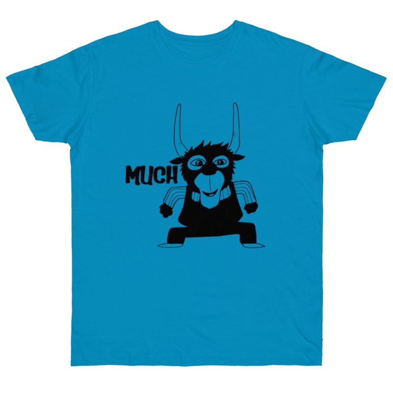 Camiseta punto liso - Azul atolon - Camiseta Much