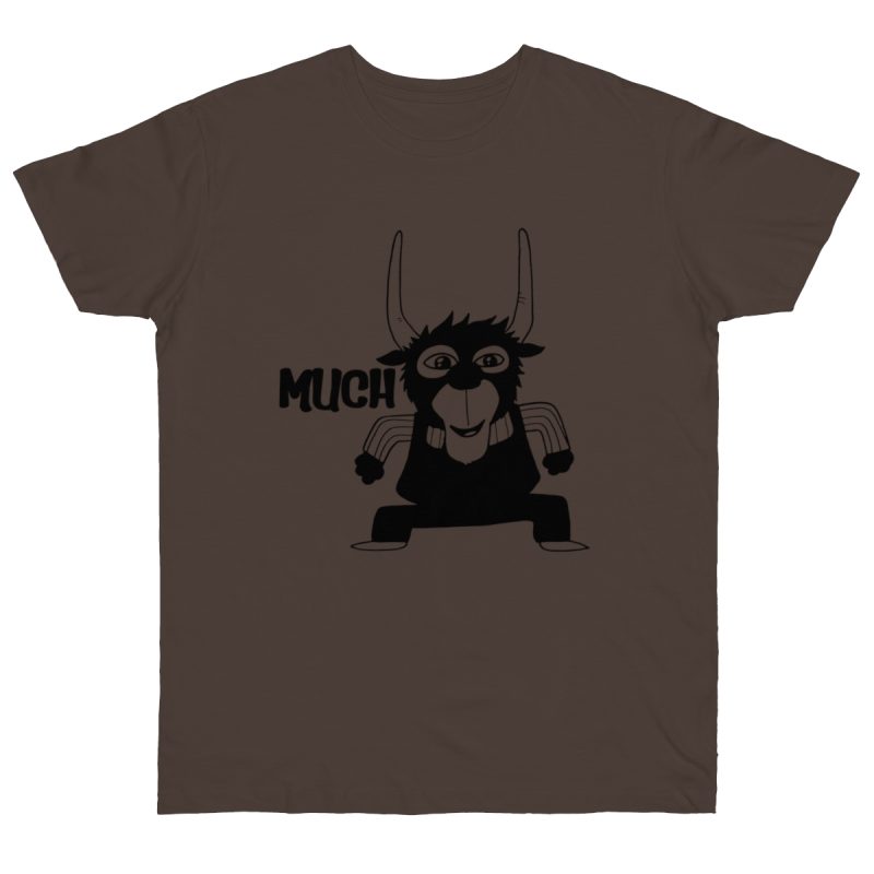 Camiseta punto liso - Marron oso - Camiseta Much