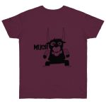 Camiseta punto liso - Burdeos - Camiseta Much
