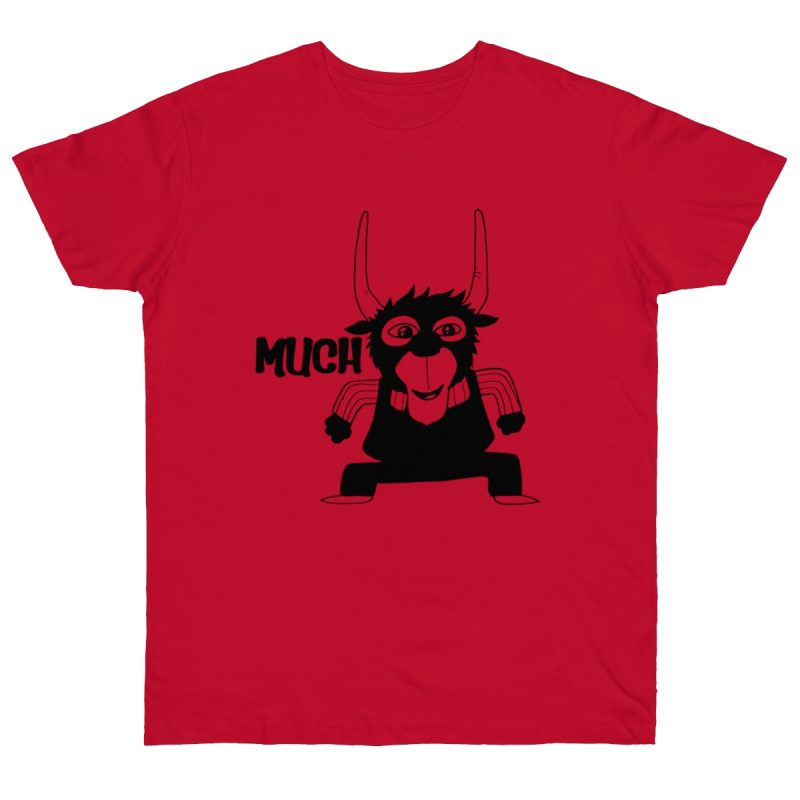 Camiseta punto liso - Rojo profundo - Camiseta Much