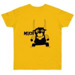 Camiseta punto liso - Amarillo dorado - Camiseta Much