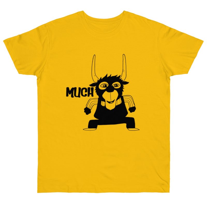 Camiseta punto liso - Amarillo dorado - Camiseta Much