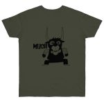 Camiseta punto liso - Caqui urbano - Camiseta Much