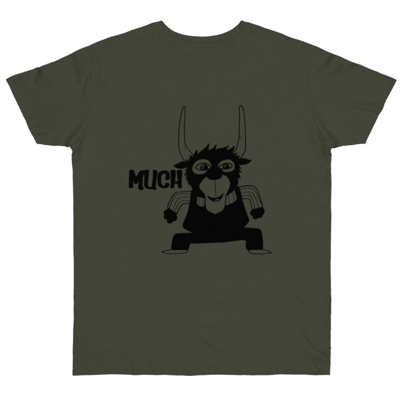 Camiseta punto liso - Caqui urbano - Camiseta Much