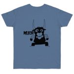 Camiseta punto liso - Azul vaquero - Camiseta Much