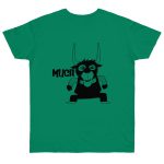 Camiseta punto liso - Verde Kelly - Camiseta Much