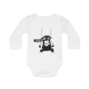 Body bebe manga larga organico - Blanco - Camiseta Much