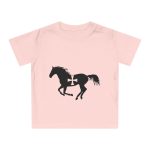 Camiseta de bebe - Rosa empolvado - Cavall de Sant Joan