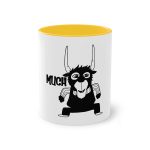 Taza bicolor - Amarillo dorado - Camiseta Much