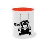 Taza bicolor - Rojo - Camiseta Much