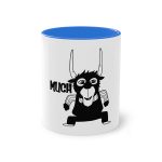 Taza bicolor - Azul Cambridge - Camiseta Much