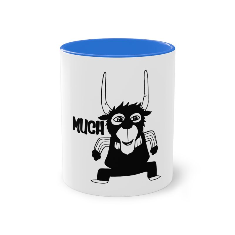 Taza bicolor - Azul Cambridge - Camiseta Much