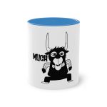 Taza bicolor - Azul claro - Camiseta Much
