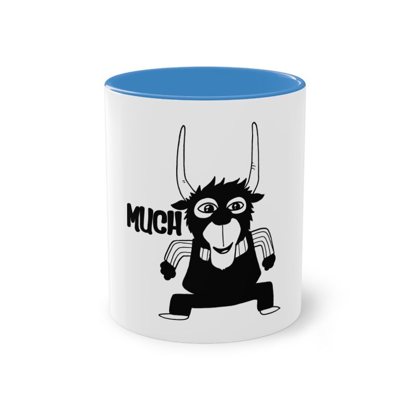 Taza bicolor - Azul claro - Camiseta Much