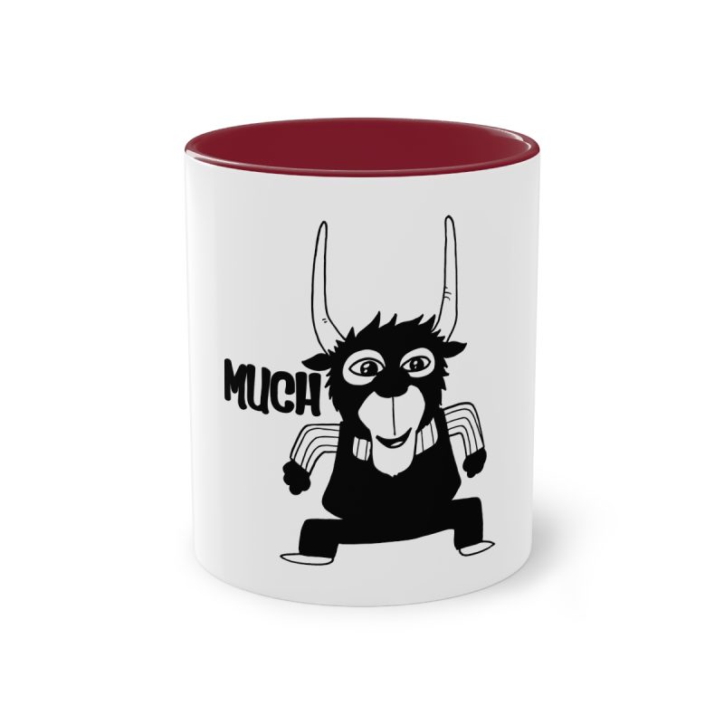 Taza bicolor - Granate - Camiseta Much