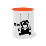Taza bicolor - Naranja - Camiseta Much