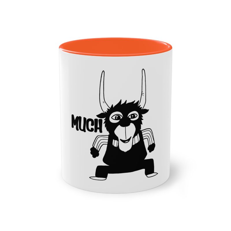 Taza bicolor - Naranja - Camiseta Much