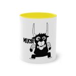 Taza bicolor - Amarillo - Camiseta Much