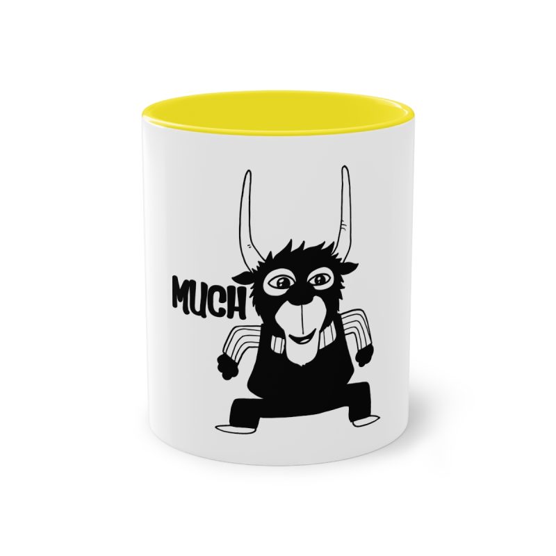 Taza bicolor - Amarillo - Camiseta Much