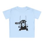 Camiseta de bebe - Azul empolvado - Camiseta Much
