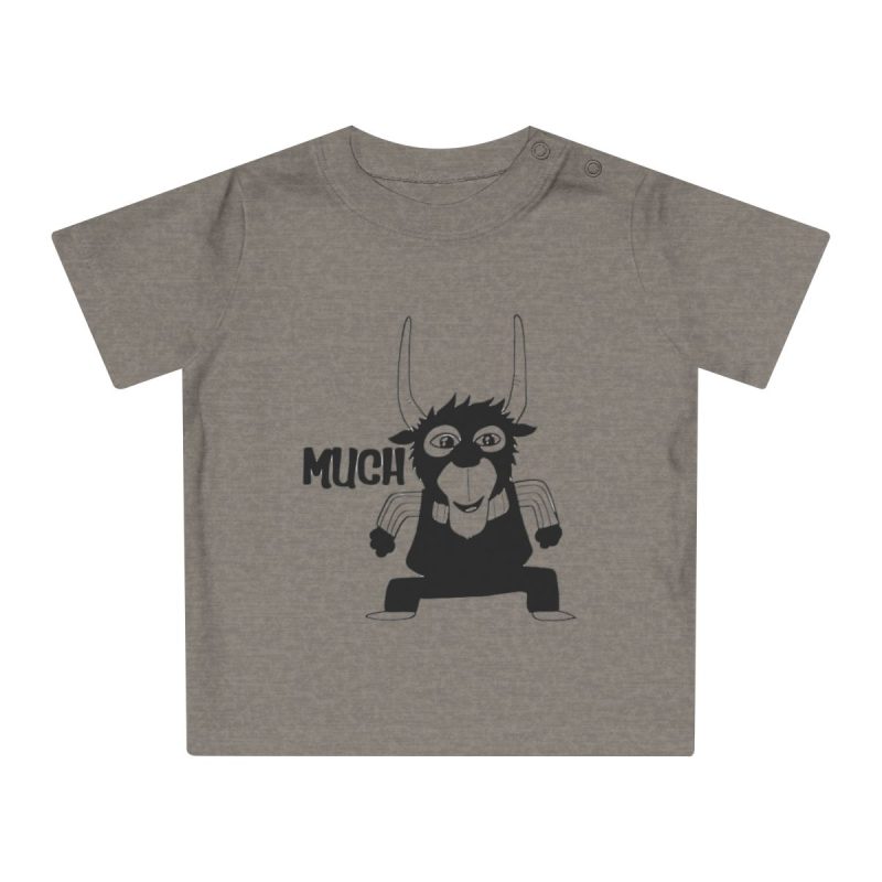 Camiseta de bebe - Gris jaspeado melange - Camiseta Much