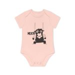 Body bebe manga corta organico - Rosa empolvado - Camiseta Much