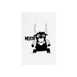 Cartel de metacrilato con soporte - Camiseta Much