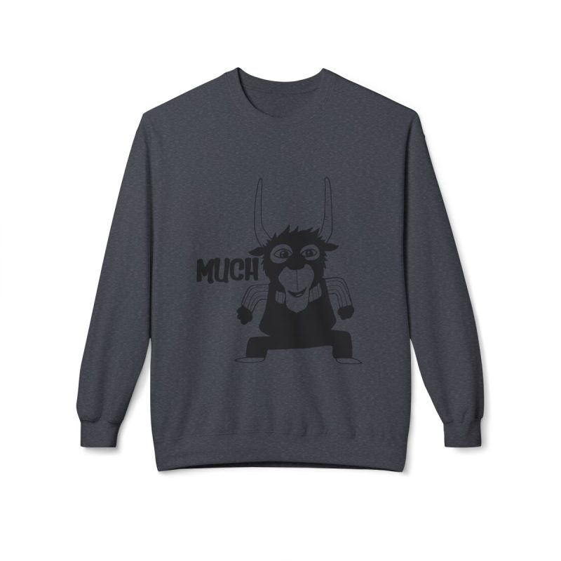 Sudadera Softstyle cuello redondo - Gris jaspeado oscuro - Camiseta Much