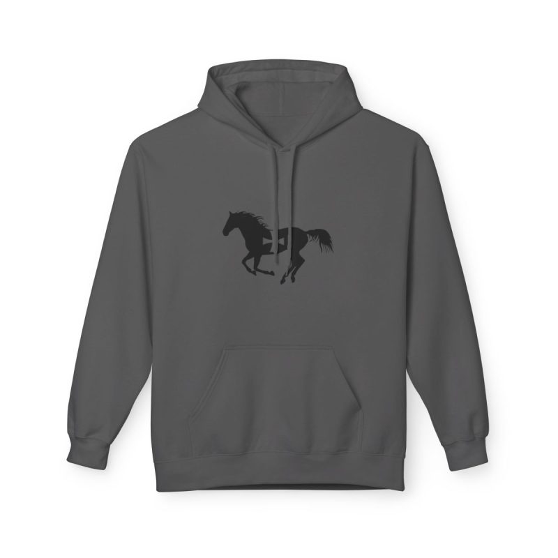 Sudadera Softstyle con capucha - Gris marengo - Cavall de Sant Joan Sudadera Softstyle con capucha - Gris marengo - Cavall de Sant Joan