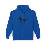 Sudadera Softstyle con capucha - Azul royal - Cavall de Sant Joan Sudadera Softstyle con capucha - Azul royal - Cavall de Sant Joan
