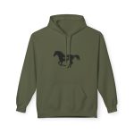 Sudadera Softstyle con capucha - Verde militar - Cavall de Sant Joan Sudadera Softstyle con capucha - Verde militar - Cavall de Sant Joan
