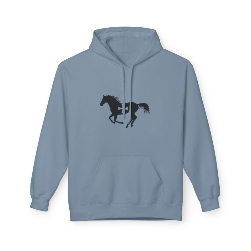 Sudadera Softstyle con capucha - Azul piedra - Cavall de Sant Joan