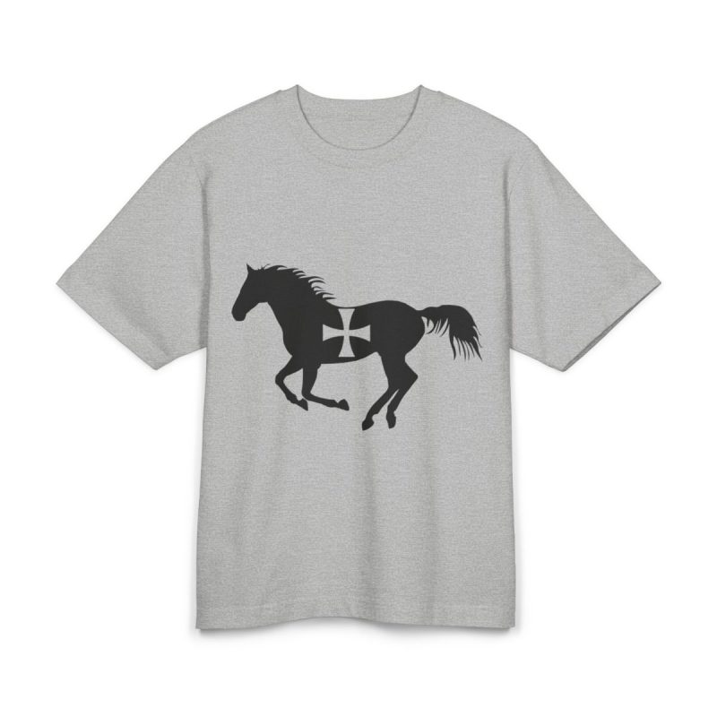Camiseta Freestyler tacto seco - Gris jaspeado claro - Cavall de Sant Joan