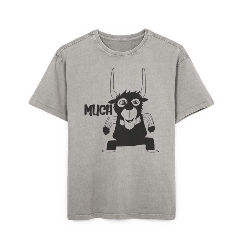 Camiseta oversize lavado acido - Gris asfalto - Camiseta Much Camiseta oversize lavado acido - Gris asfalto - Camiseta Much