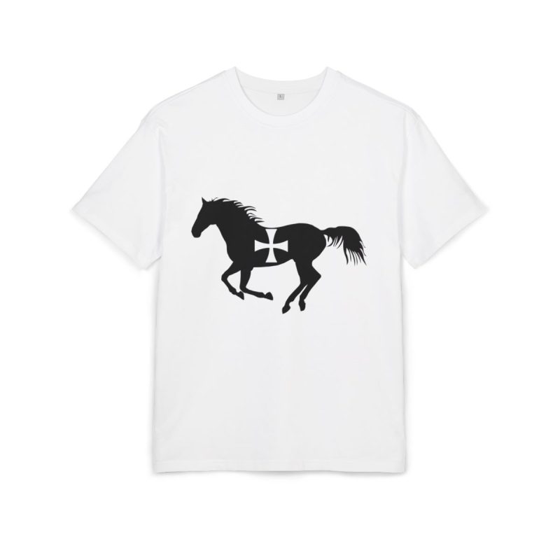 Camiseta oversize gruesa - Blanco - Cavall de Sant Joan