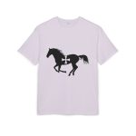 Camiseta oversize gruesa - Lila - Cavall de Sant Joan Camiseta oversize gruesa - Lila - Cavall de Sant Joan