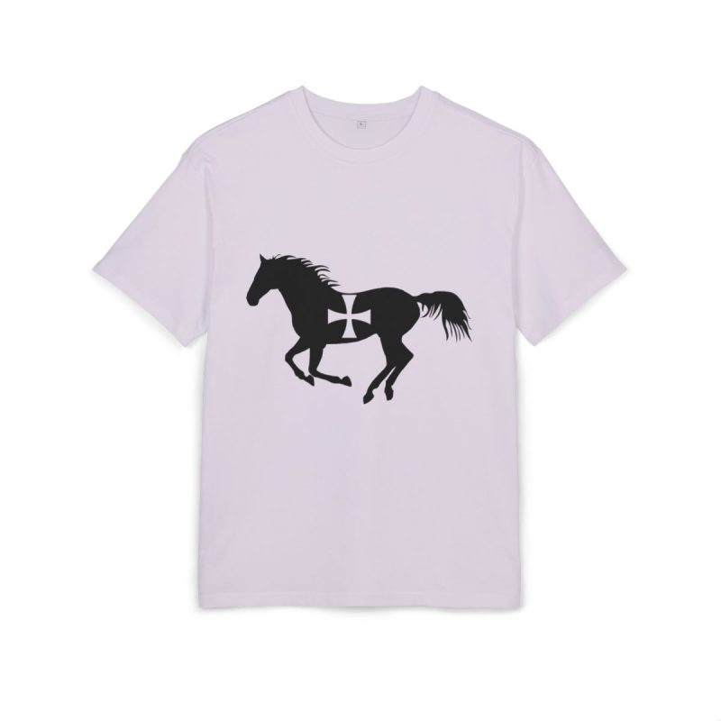 Camiseta oversize gruesa - Lila - Cavall de Sant Joan