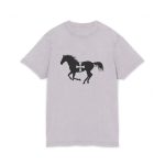 Camiseta lavado acido cuello redondo - Lila suave - Cavall de Sant Joan Camiseta lavado acido cuello redondo - Lila suave - Cavall de Sant Joan