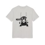 Camiseta oversize gruesa - Gris jaspeado claro - Camiseta Much
